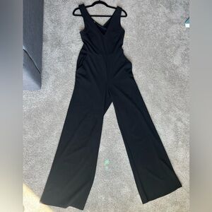 Express wide leg jumpsuit- pockets! BLACK, M